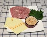 ハムとチーズの天かす揚げ作り方1写真