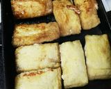 【超時短】鶏つくねの油揚げ挟み照り焼き作り方4写真