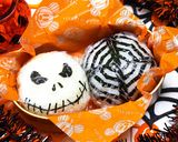 ハロウィン クモの巣 おにぎり キャラ弁作り方14写真
