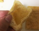 簡単本格的！薄揚げの鶏ミンチチーズ詰め作り方2写真