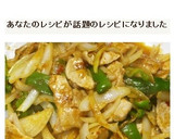 豚肉と玉ねぎとピーマンの中華風生姜焼き作り方13写真