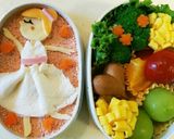 可愛いキャラ弁❤バレリーナのお弁当❤作り方7写真