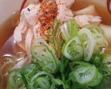 モチモチほうとう❖葱とサラダチキンで★作り方5写真