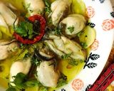 煮るだけ簡単☆ふっくら牡蠣のアヒージョ作り方5写真