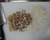 お父さんの椎茸入りハンバーグ作り方1写真