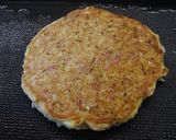 関西で人気の笑い焼みたいなお好み焼き作り方4写真