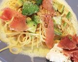クリームパスタ★生ハム マスカルポーネ添作り方11写真