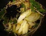 セロリと玉ねぎのあごだし蕎麦作り方3写真