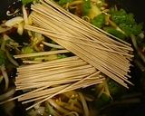 セロリと玉ねぎのあごだし蕎麦作り方4写真