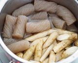 ごぼうと蒟蒻のごま味噌和え作り方4写真