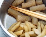 ごぼうと蒟蒻のごま味噌和え作り方5写真