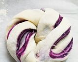 紫芋のパン(レンジ発酵)作り方9写真
