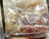 下味冷凍：豚こまのしょうが焼き作り方1写真