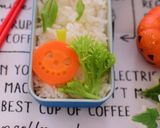 【キャラ弁】人参のジャック・オ・ランタン作り方5写真
