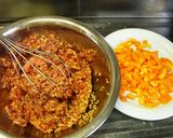 炊き込みご飯～韓国風（？）焼肉味～作り方2写真