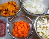 秋の味覚たっぷりカレー作り方1写真