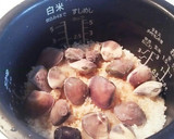 はまぐりのパエリア風炊飯器の炊き込みご飯作り方2写真