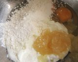 ワンボウル水切りヨーグルトりんごケーキ♡作り方1写真