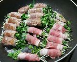 カイワレと酢漬けの肉巻き作り方2写真