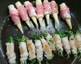 カイワレと酢漬けの肉巻き作り方3写真