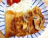 油揚げで豚バラキムチーズのカリカリ焼き作り方11写真