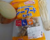 簡単☆チーズ無しシーフードリゾット作り方1写真