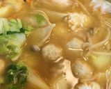 ダシダで、ピリ辛味噌中華点心鍋作り方5写真