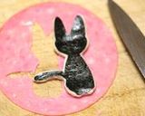 籠に入ったジジ弁当（キャラ弁）作り方10写真