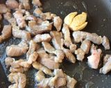豚肉ときのこのチーズクリームパスタ作り方5写真