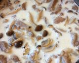 豚肉ときのこのチーズクリームパスタ作り方6写真