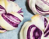 紫芋のパン(レンジ発酵)作り方11写真