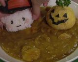 ハロウィン✩魔女のデコカレー作り方14写真