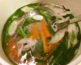 ☆鶏だしのスープ☆作り方4写真