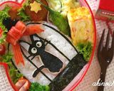 籠に入ったジジ弁当（キャラ弁）作り方25写真