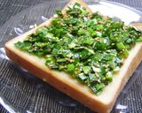 ニラ胡麻*トースト作り方3写真