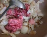 ビーフシチュウの炊飯炊き　かぼちゃ入り作り方8写真