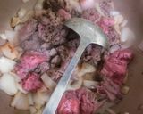 ビーフシチュウの炊飯炊き　かぼちゃ入り作り方10写真