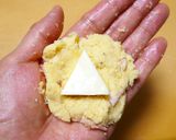 糖質オフ！ベーコン＆チーズ☆おからお焼き作り方6写真