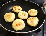 糖質オフ！ベーコン＆チーズ☆おからお焼き作り方9写真