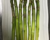 簡単♪アスパラのチーズ・生ハムのっけ作り方1写真