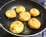 糖質オフ！ベーコン＆チーズ☆おからお焼き作り方12写真