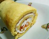 シャインマスカットのロールケーキ作り方19写真