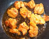 ピリ辛おつまみ 鶏もも肉の豆板醤マヨ炒め作り方7写真