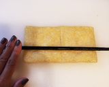 油揚げのくるくる焼き作り方1写真