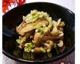 香ばしキノコのズンダ(枝豆)和え作り方7写真