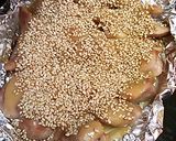 鶏ももの味噌ゴマ焼き作り方6写真