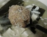 生しらすで、鶏つくね団子鍋作り方3写真