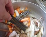 最速の野菜の切り方にこだわったけんちん汁作り方16写真