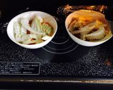 冬の野菜で白菜かぼちゃ和風スープ!レンジ作り方7写真