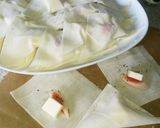 ソーセージとチーズ☆おつまみ揚げワンタン作り方2写真